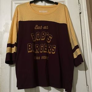 Bobs burgers PLUS SIZE jersey shirt!
